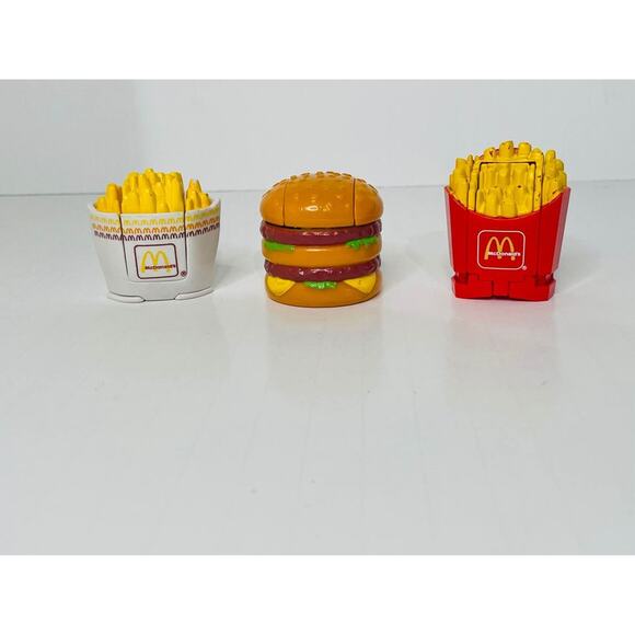 McDonald's Other - Vtg lot of 3 Happy Meal Transformer Toys